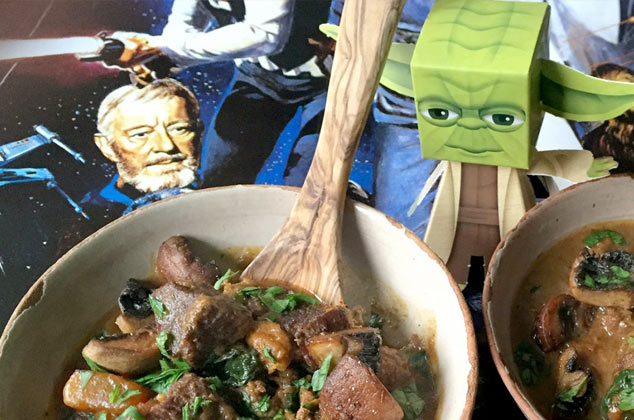 Estofado de cordero de Yoda