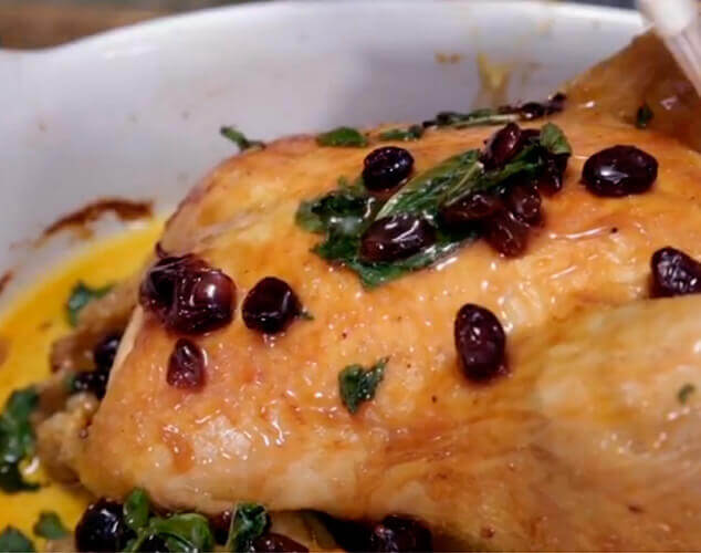 Pollo a la miel de Juego de Tronos