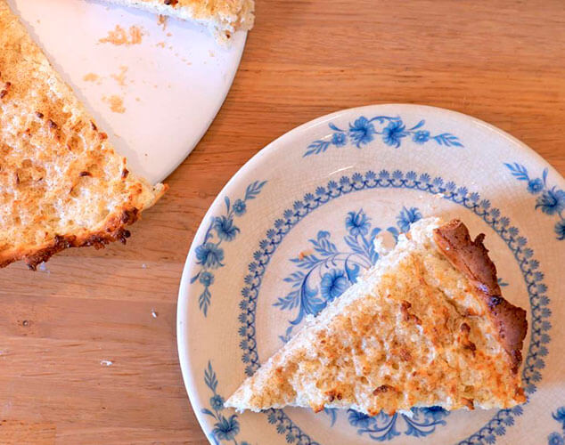 Tarta de arroz con leche