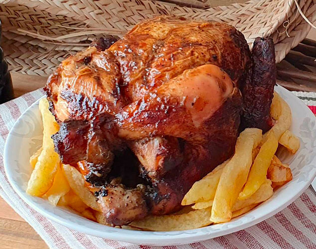 Pollo asado a la peruana