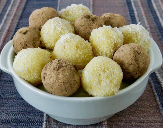 Bombones brasileños de leche condensada