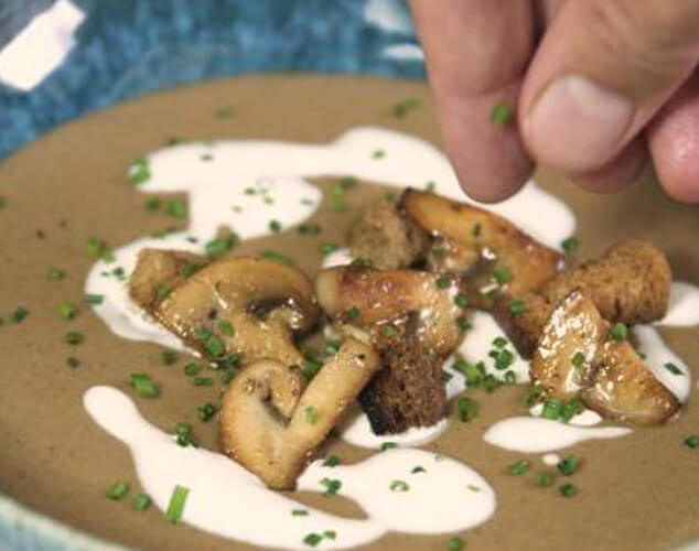 La crema de champiñones perfecta