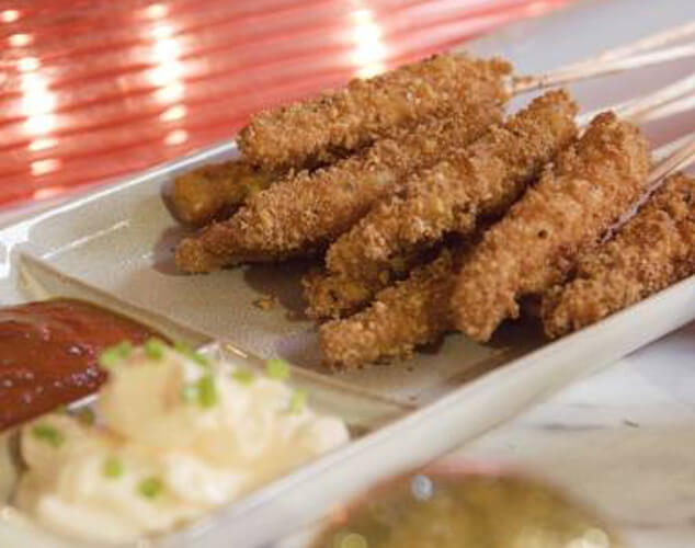 Langostinos de tres formas