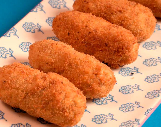Las mejores croquetas de pollo