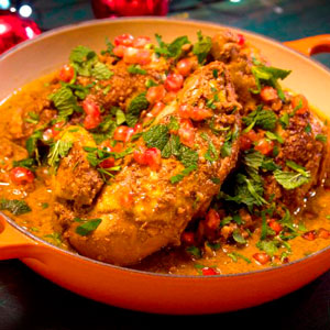 Tres platos principales para Nochebuena