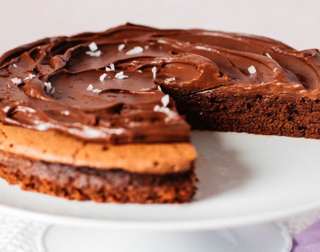 Tarta húmeda de chocolate