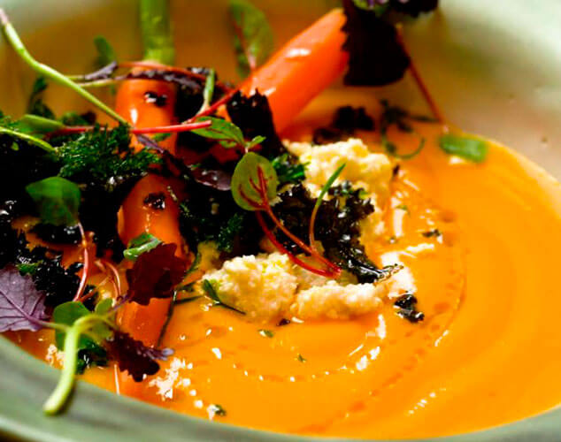 Salmorejo de zanahoria