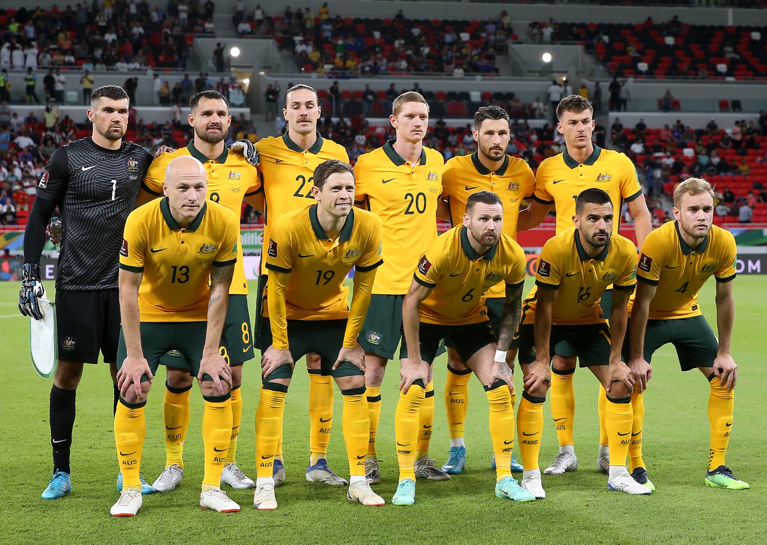 Alineación de la selección Australia