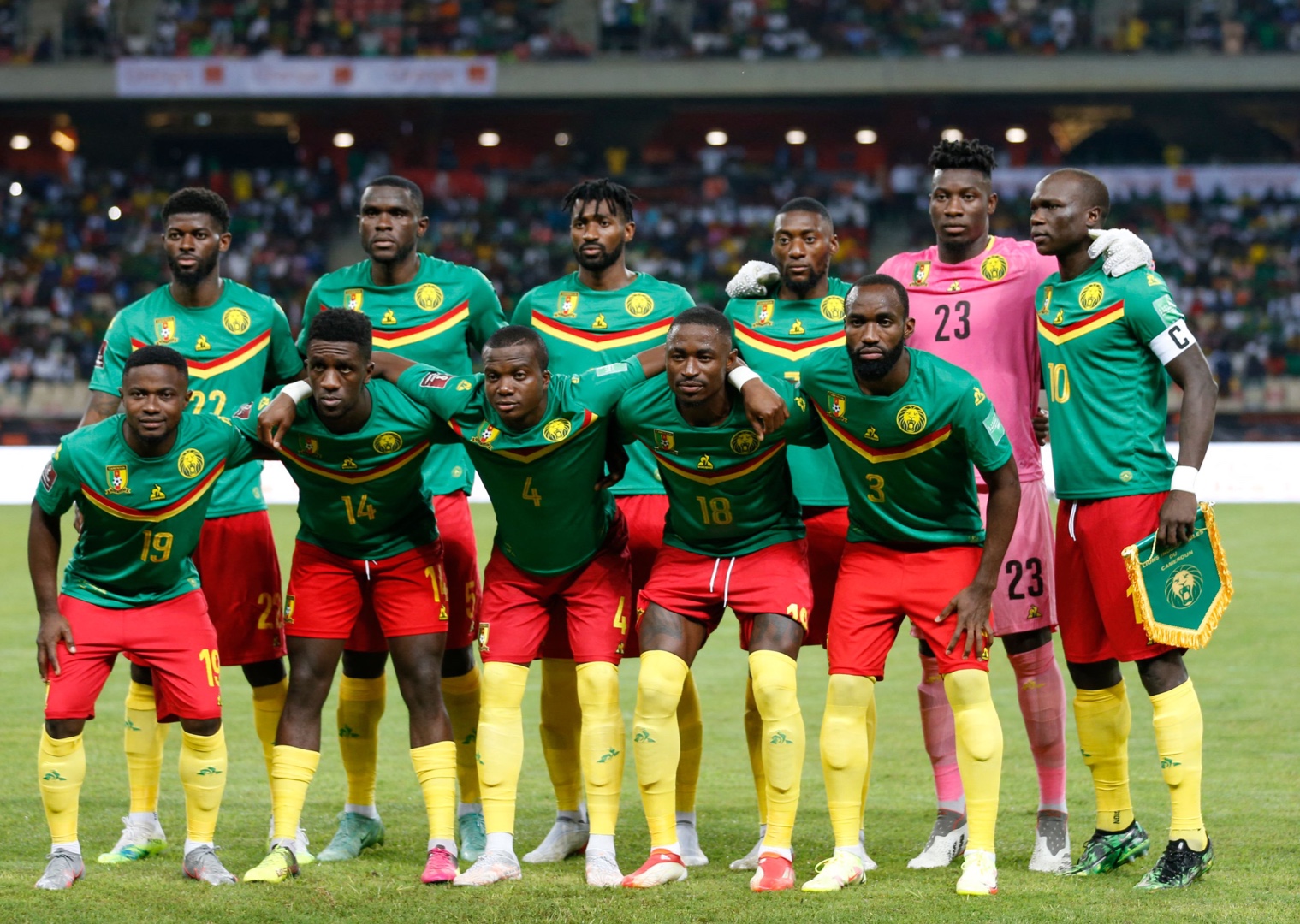 Alineación de la selección Camerún