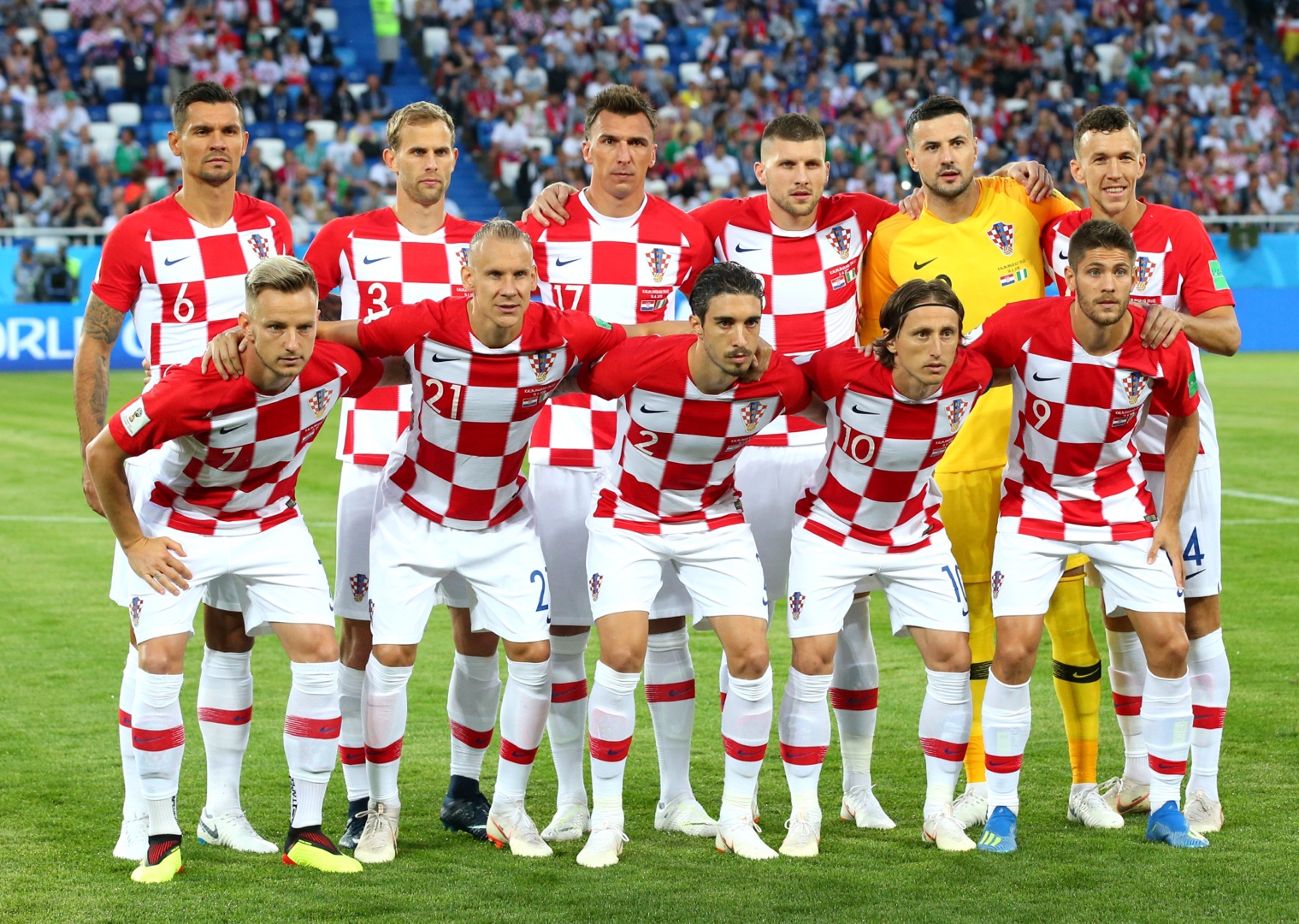 Alineación de la selección Croacia