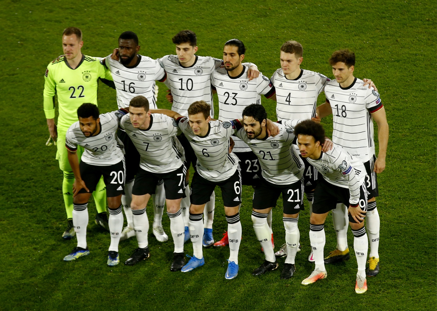 Alineación de la selección Alemania