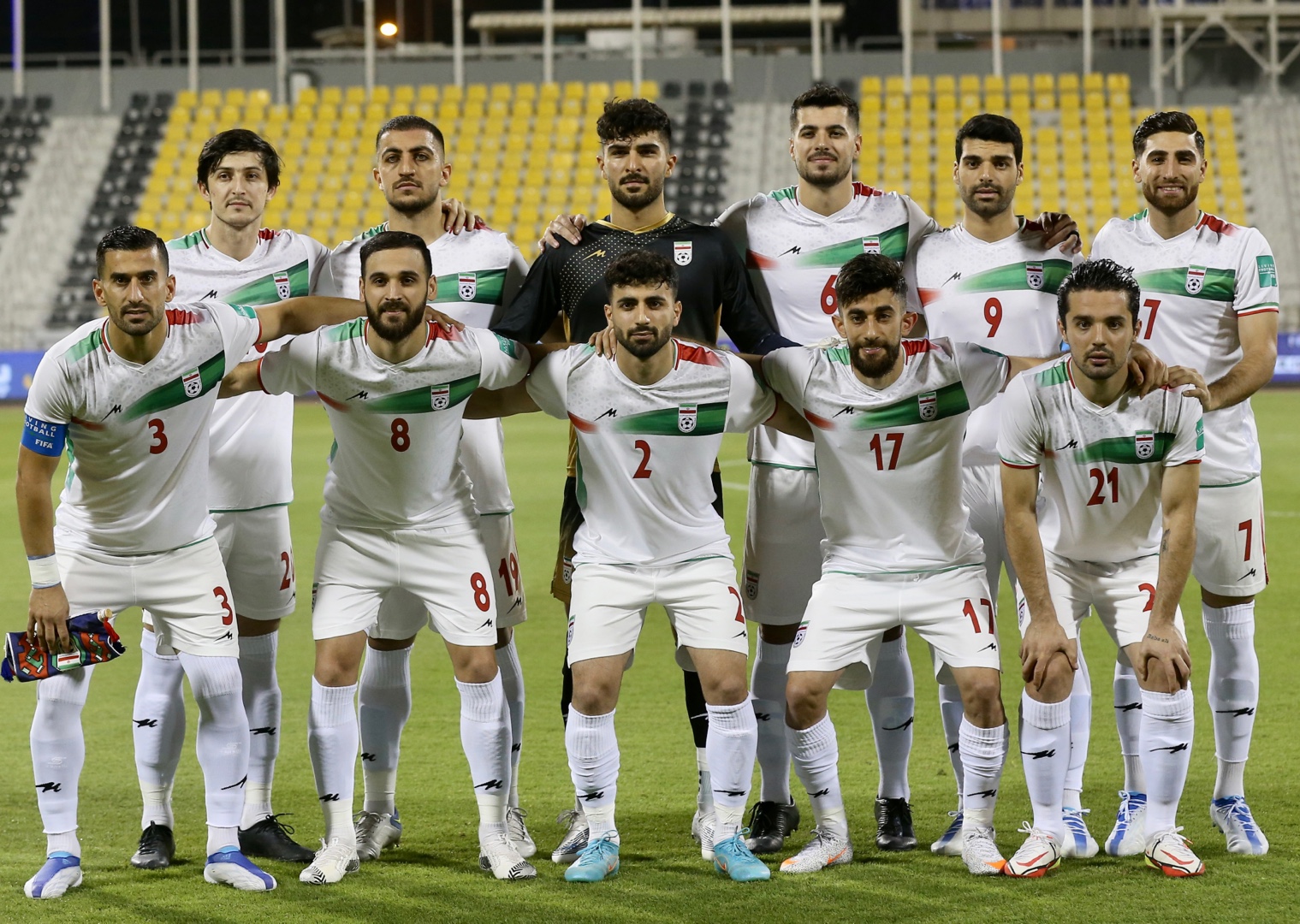 Alineación de la selección Irán