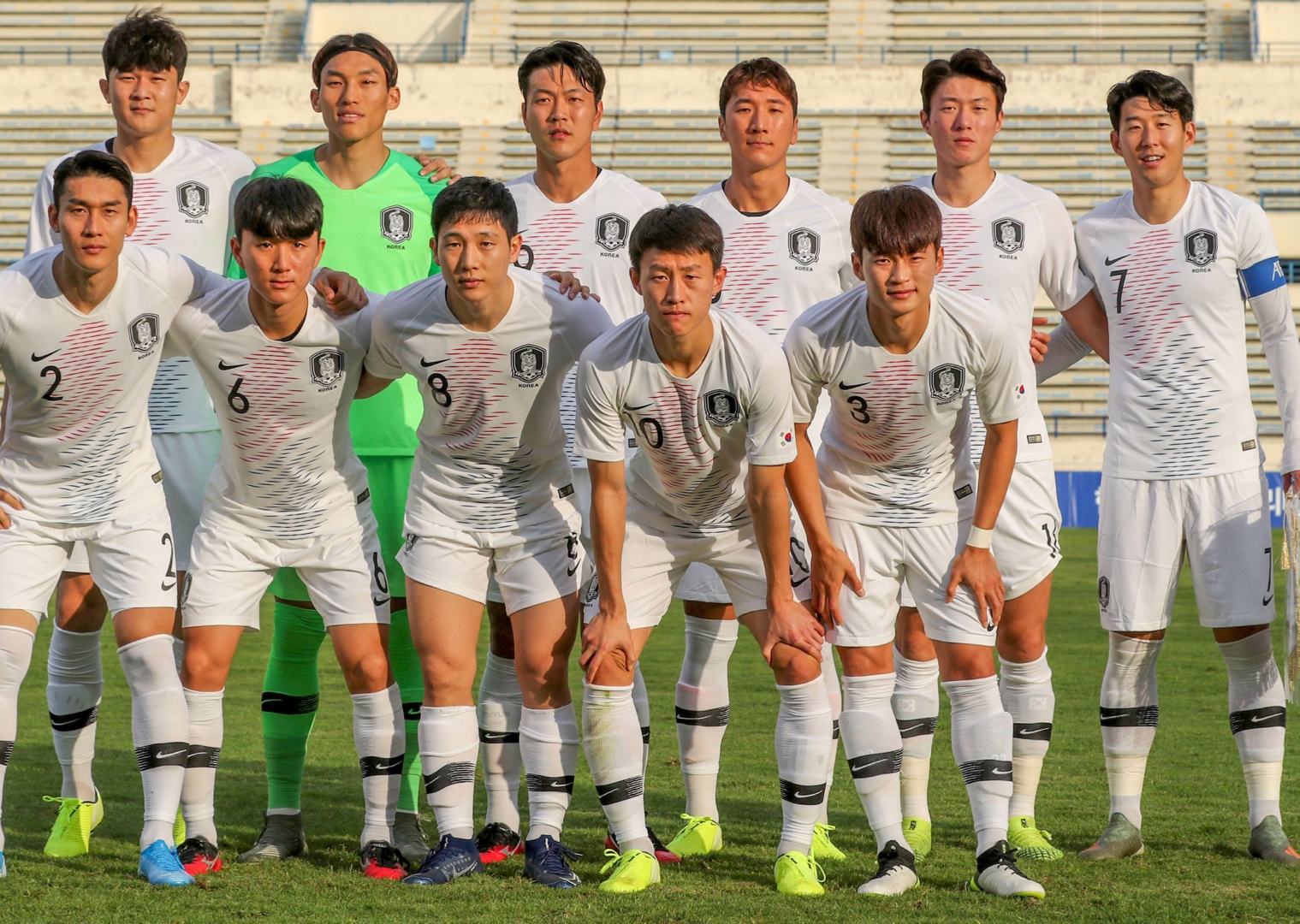 Alineación de la selección Corea del Sur