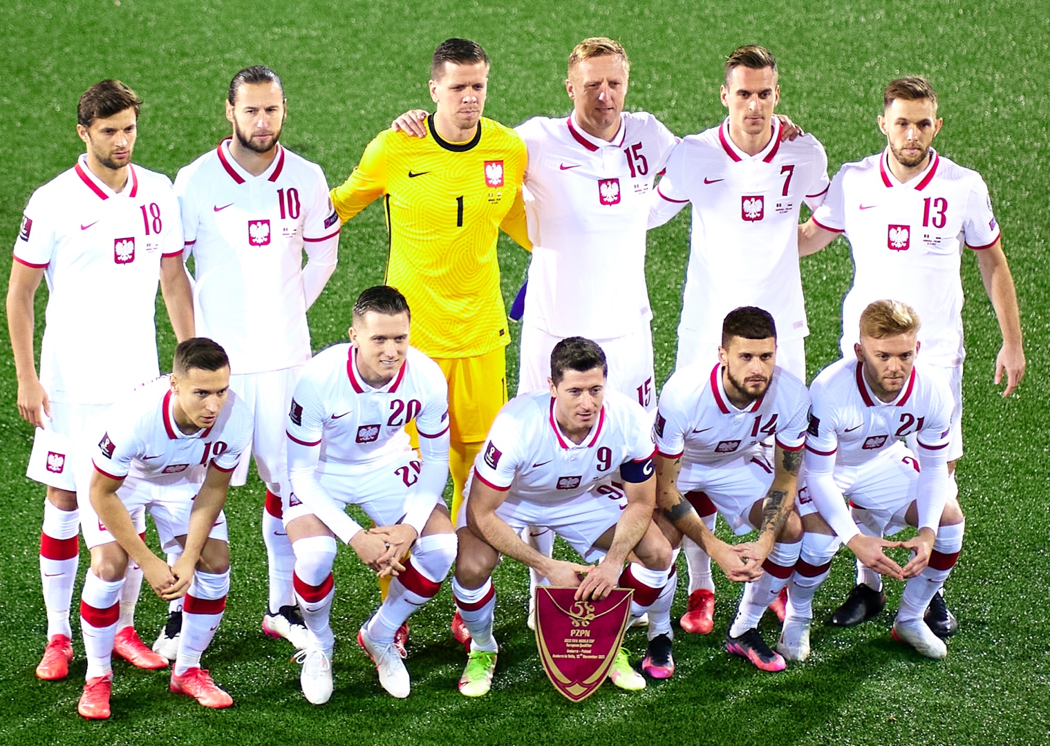 Alineación de la selección Polonia