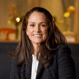 Fotografía de Blanca Comín, directora de Banca Privada y Wealth de Amundi Iberia