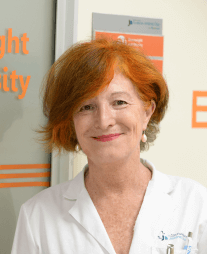 Foto de la Dr. Clotilde Vázquez, jefa del departamento de Endocrinología y Nutrición del Hospital Universitario Fundación Jiménez Díaz (Madrid)