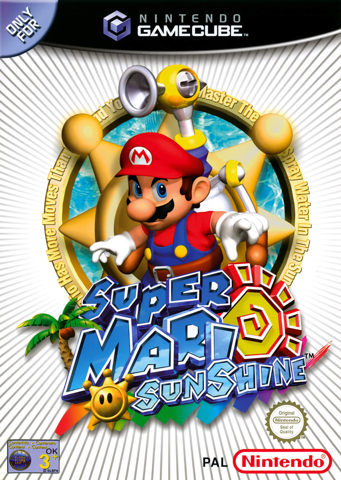 2002. Super Mario Sunshine
