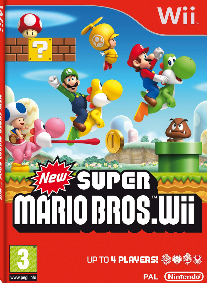 2009. New Super Mario Bros Wii