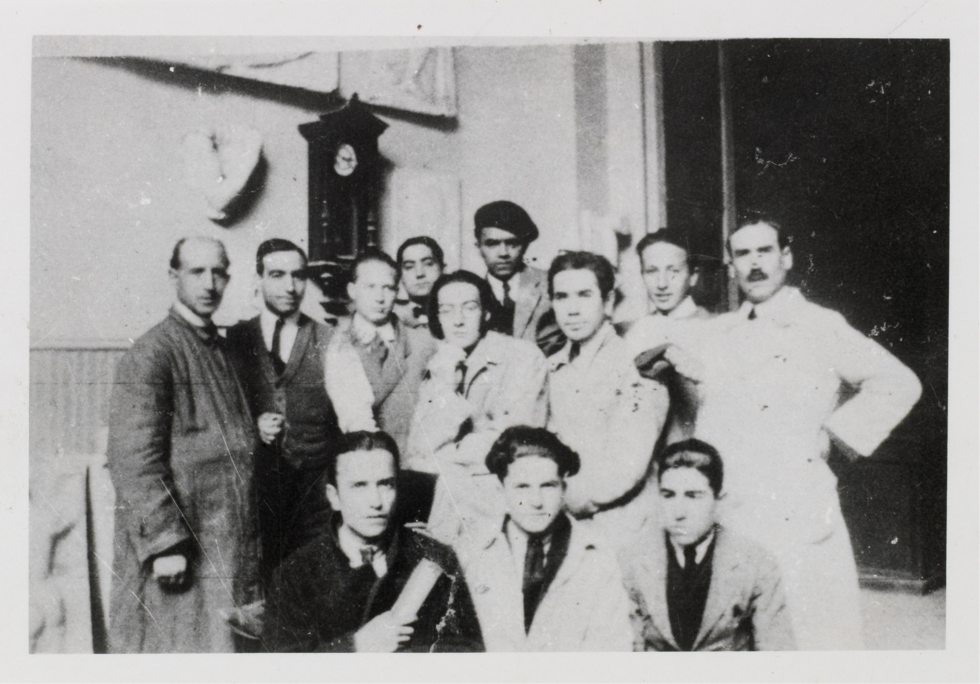 Salvador Dalí en la Academia de Bellas Artes de San Fernando