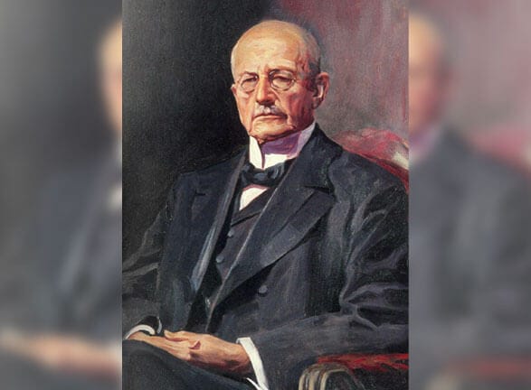 Retrato de Carl Von Thieme, uno de los fundadores de Allianz