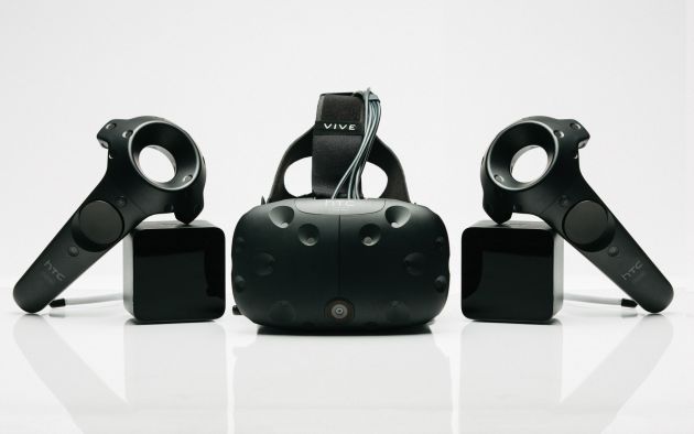 &#039;Vive&#039;, el equipo de realidad virtual de HTC presentado hoy en Barcelona.
