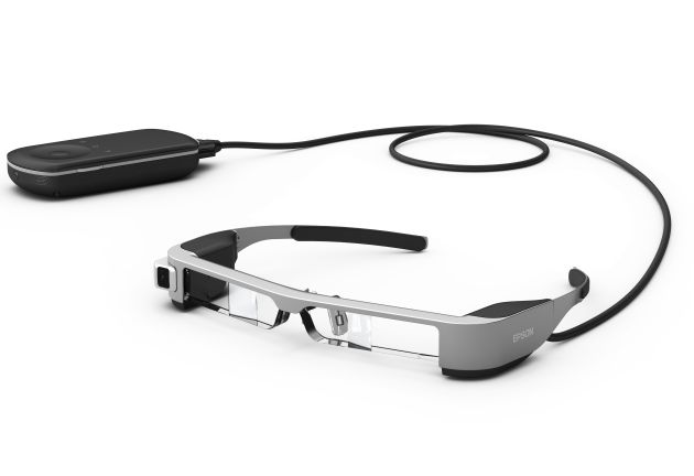 Nuevo modelo de gafas de realidad aumentada de Epson.
