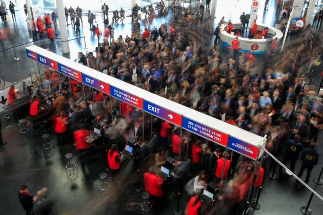 The Second Day Of The Mobile World Congress