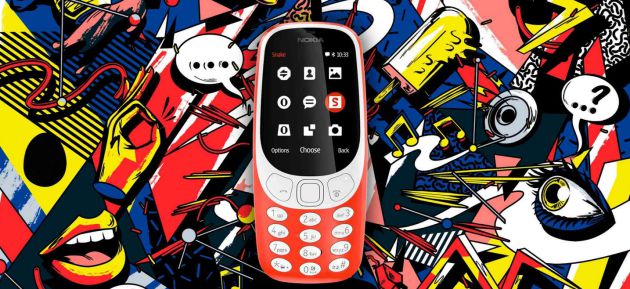 El antiguo Nokia 3310, renovado.