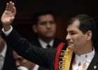 El presidente de Ecuador jura su nuevo mandato