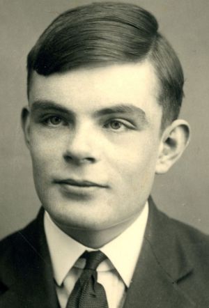 Alan Turing, en 1928.