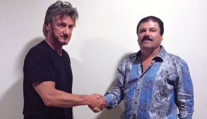 Sean Penn and “El Chapo” Guzmán.