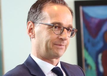 El ministro de Justicia Heiko Maas, durante la reuni&oacute;n de gabinete en Berl&iacute;n, el pasado 1 de junio.