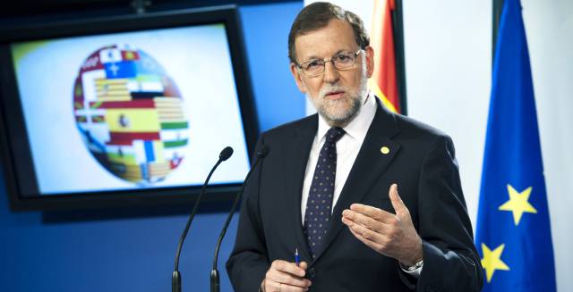 Mariano Rajoy in Brussels.