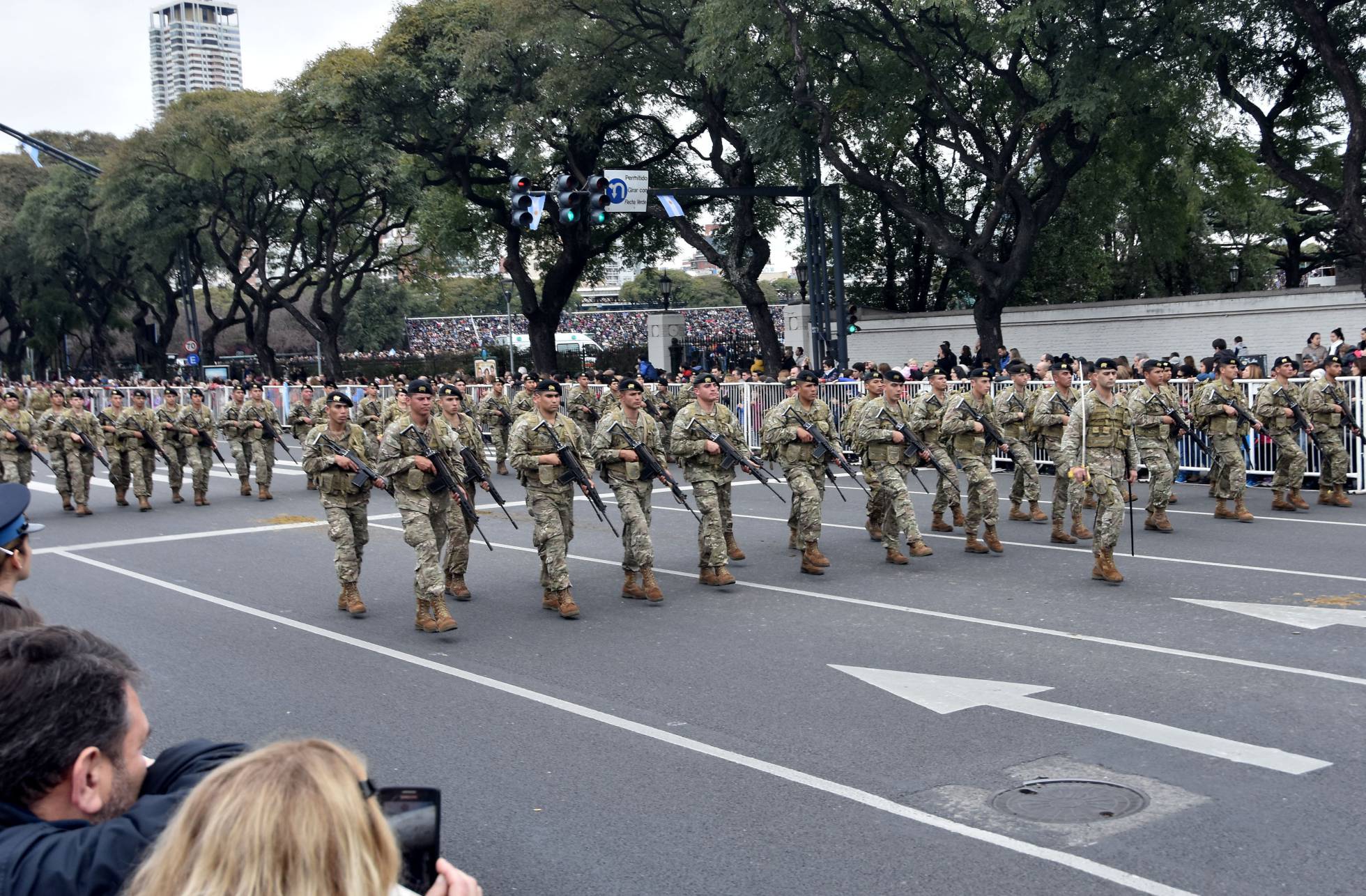 Los militares argentinos vuelven a protagonizar una fiesta patria 16
