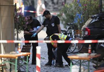 Un emigrante sirio causa 12 heridos en Alemania al detonar la bomba que llevaba