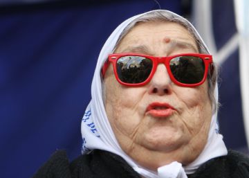 La presidenta de las Madres de Plaza de Mayo, Hebe de Bonafini.