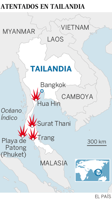 Atentados en Bangkok Atentados en Bangkok - Cadena de atentados en Tailandia