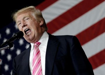 El candidato republicano, Donald Trump, en un acto de campa&ntilde;a