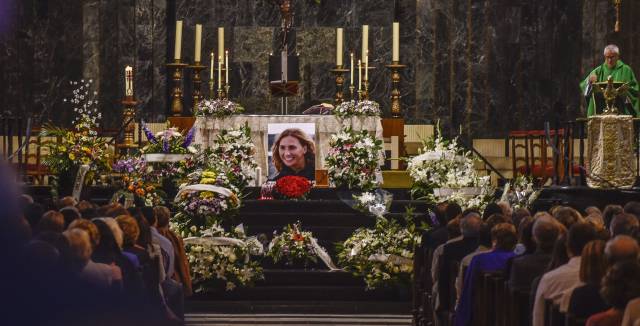 The funeral of María Villar.