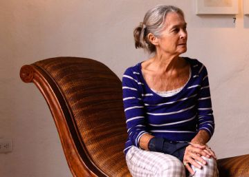 McClatchie en su galer&iacute;a en M&eacute;rida en 2015.