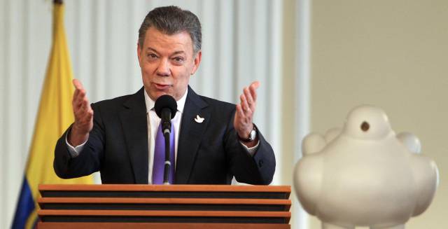 Colombian President Juan Manuel Santos.