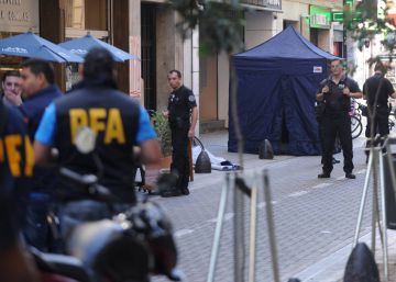 Polic&iacute;a Federal en Buenos Aires.