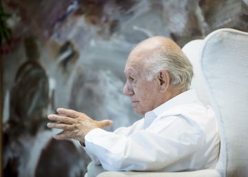 Ricardo Lagos, durante la entrevista el pasado viernes en Santiago de Chile.