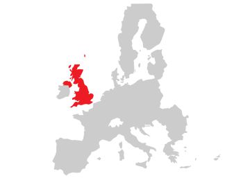 Así es el Reino Unido comparado con el resto de Europa