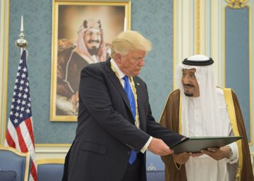 El rey Salmán de Arabia Saudí gana a Trump en retuits
