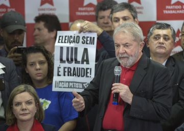 Lula no renuncia a ser candidato a las elecciones brasileñas de 2018