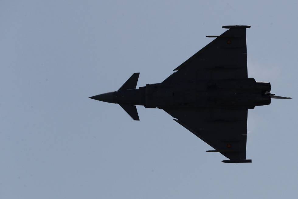 Eurofighter, el avión al que sustituirá el nuevo caza promovido por París y Berlín.