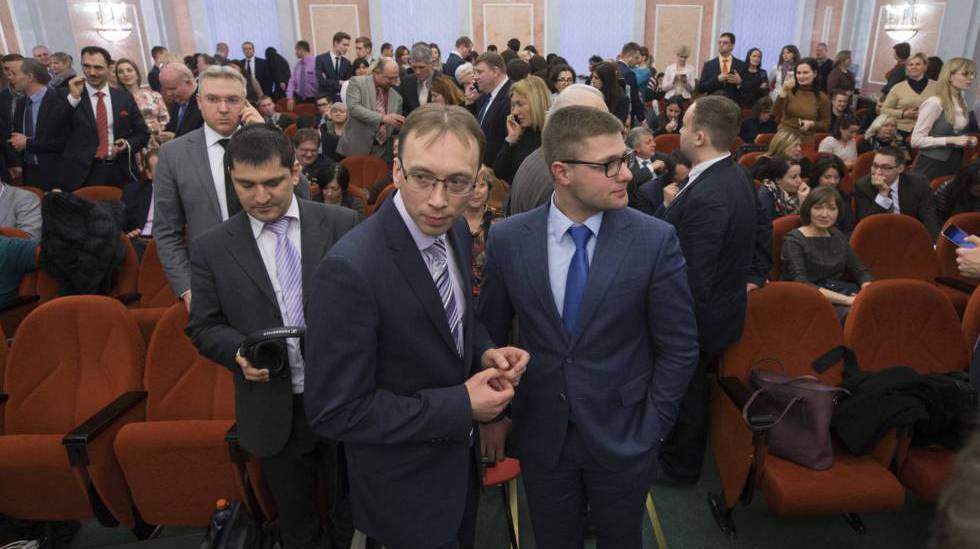 Miembros de los Testigos de Jehová esperaban en abril la sentencia del Tribunal Supremo ruso.
