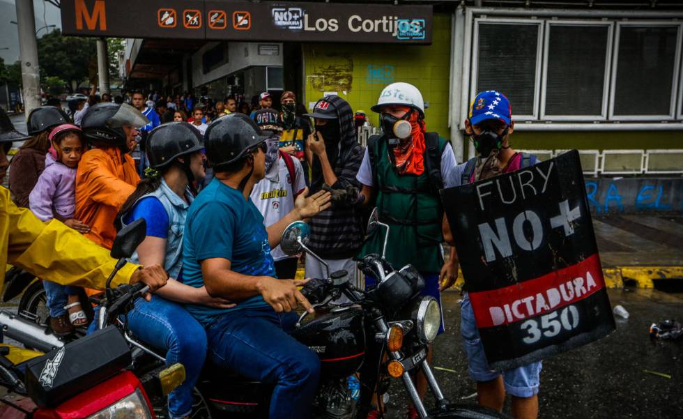 Paro nacional en Venezuela, en vivo Internacional EL PAÍS
