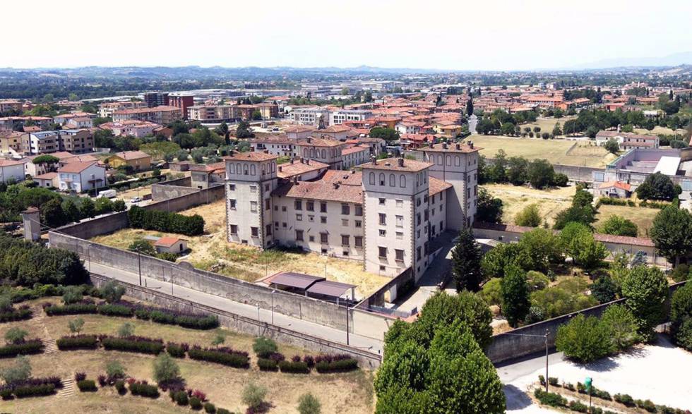 La villa de los Medici en Montelupo, utilizada como cárcel psiquiátrica.
